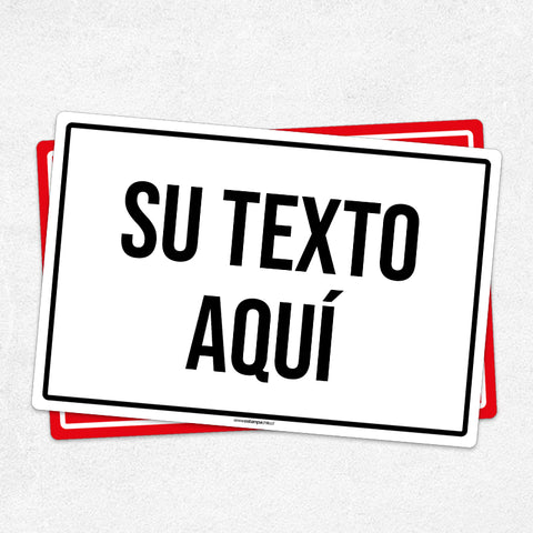 Letreros Horizontales