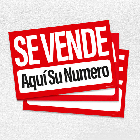 Letreros de Ventas y Arriendos
