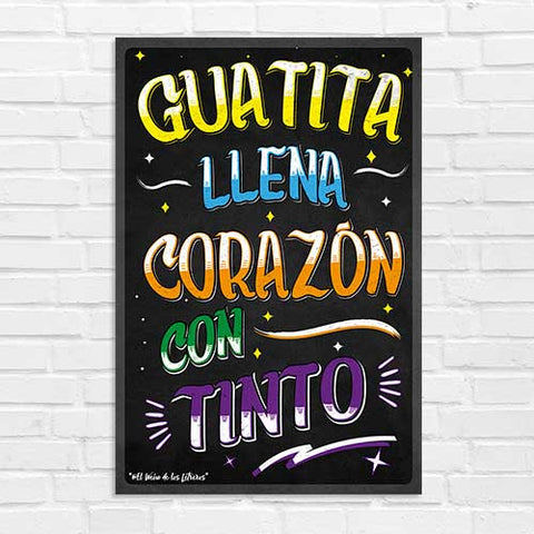 Guatita Llena Corazón con Tinto